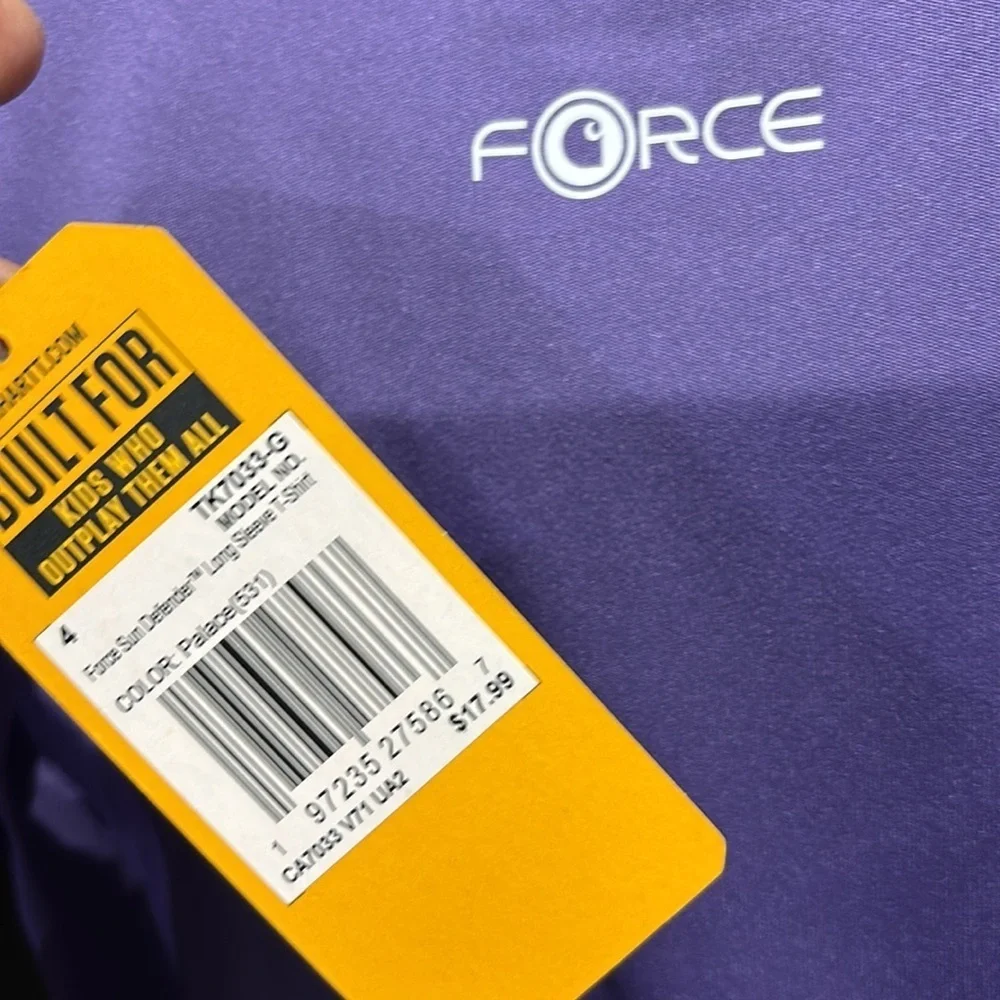 Carhartt Force UPF 50+ sun defender,long sleeve crewneck,rugged flex top